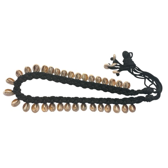 Pukka Shell Braided Tie Belt Y2K - Picture 2 of 7